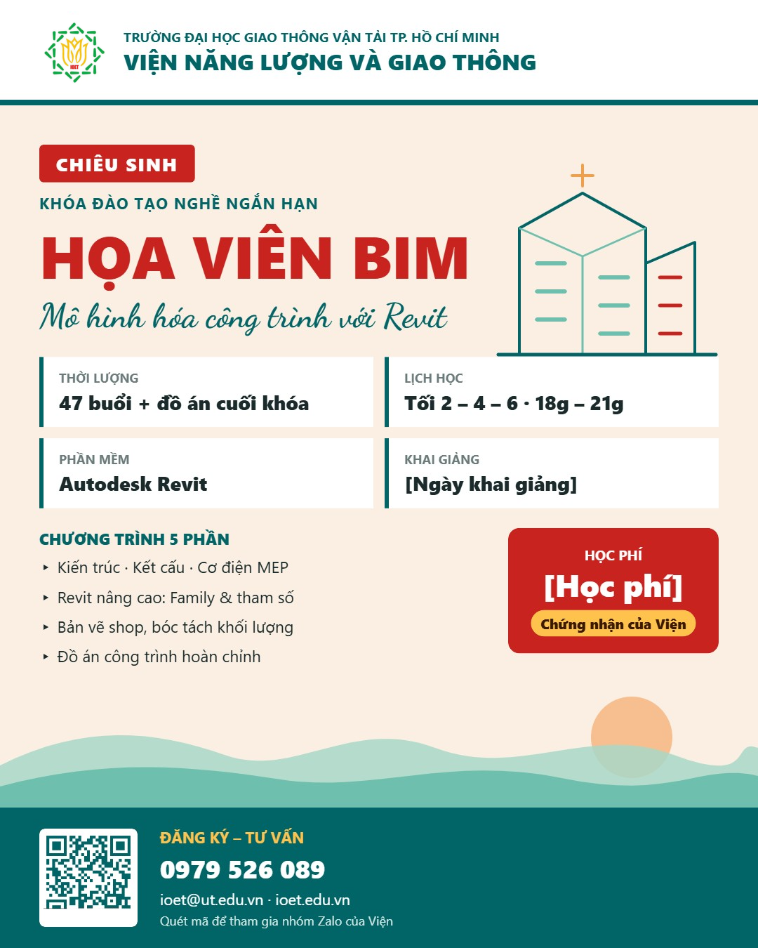Họa viên BIM – Mô hình hóa công trình với Revit